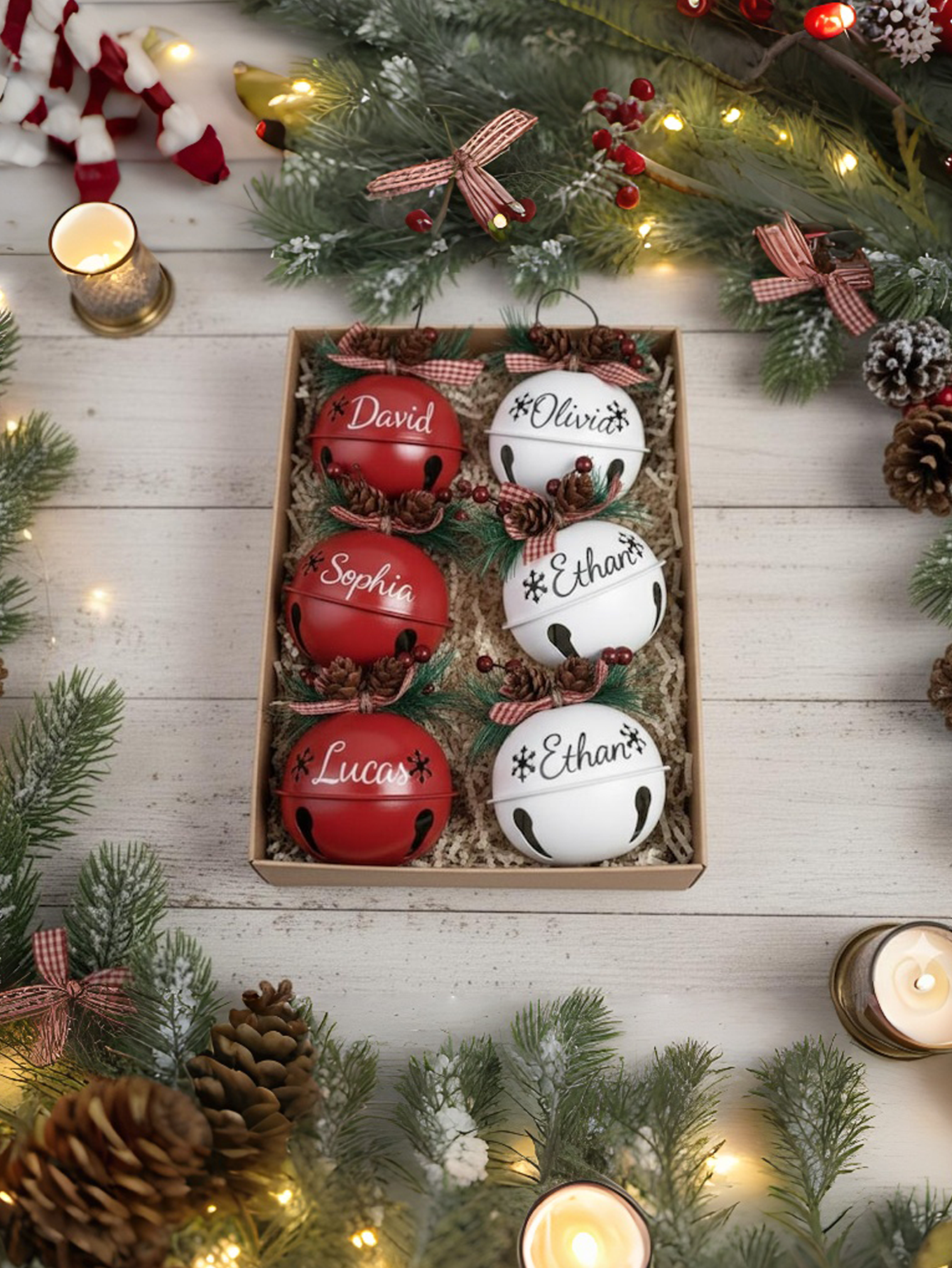 2025 Personalized Christmas Bell Ornament